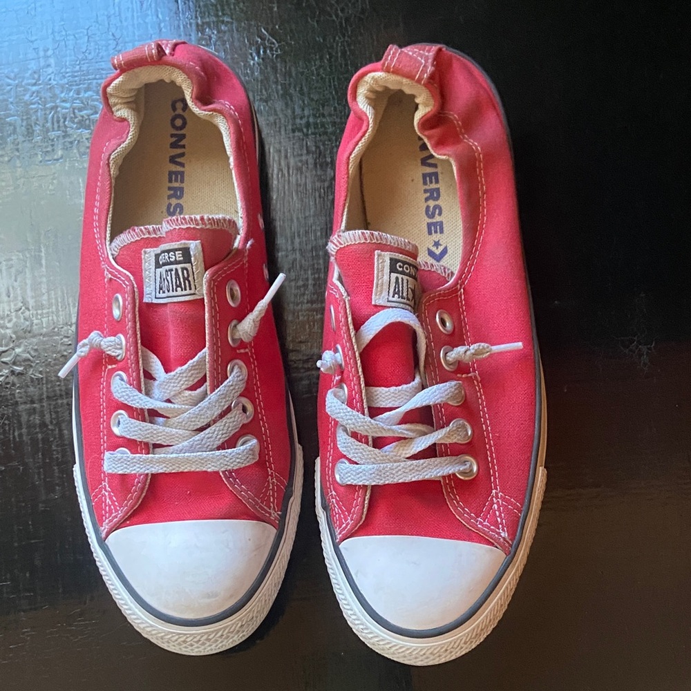 Converse Women's Chuck Taylor All Star Shoreline Slip in Red W 11 M 10